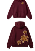 maroon hoodie